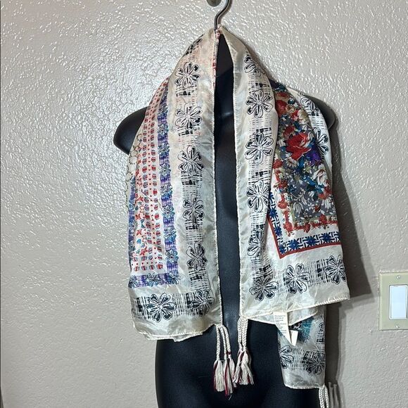 Johnny Was Accessories - Johnny Was Multicolor Floral Scarf